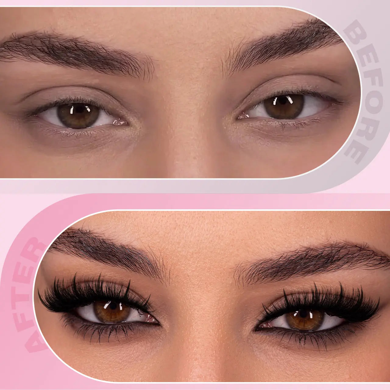 Kiromiro Spiky Lashes Strips 20Mm 3D Fluffy False Eyelashes with Spikes Drama Faux Mink Lashes Thick Long Cat Eye Lashes for Makeup, 7 Pairs #Backtoschool