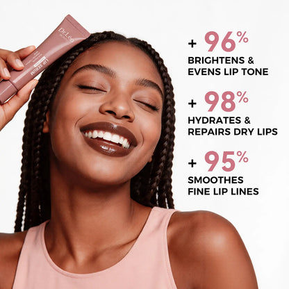 Dr.Leo Tinted Peptide Lip Serum – Brightens Dull-Looking Lips & Smooths Lip Lines, Sheer-To-Buildable Glossy Color + Hydrating Lip Care, Pink Dew / Toast Nude, 15G #Sohochic #Tiktokshopbacktoschool