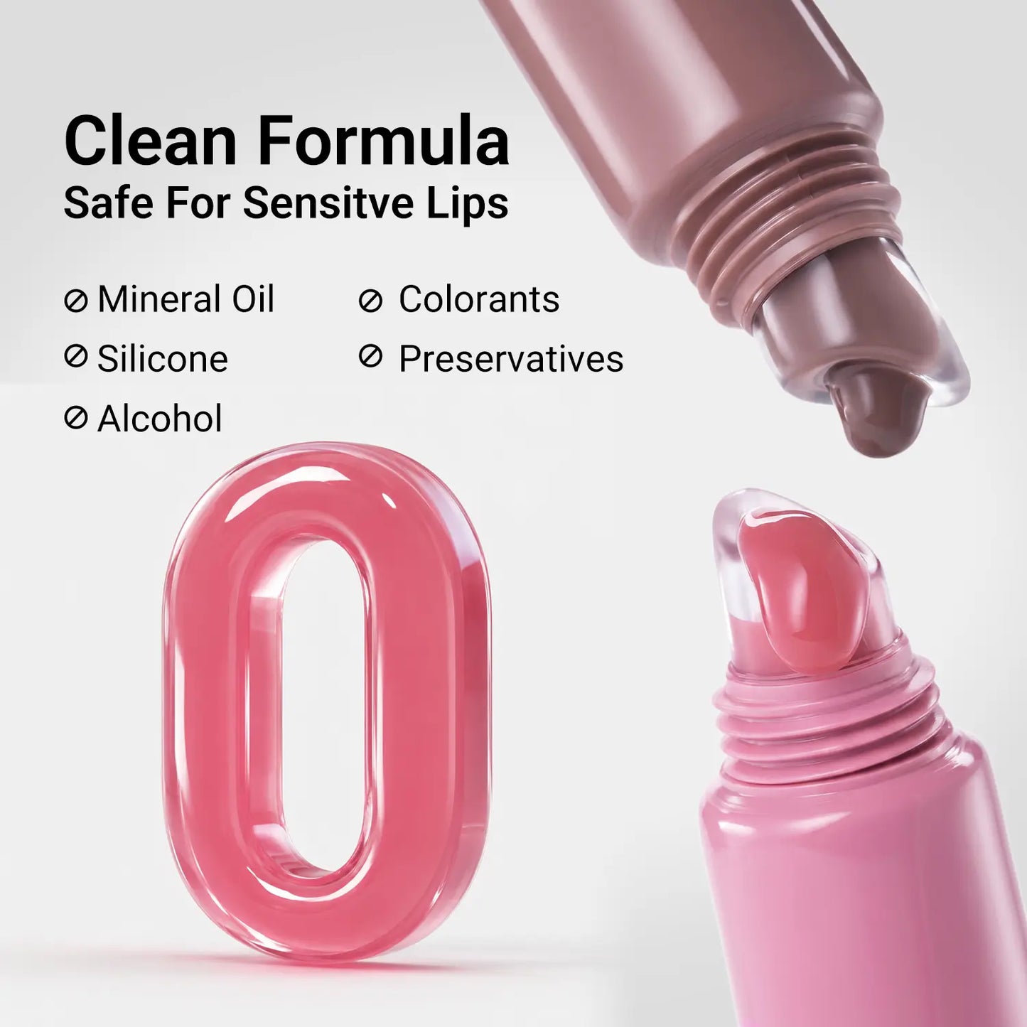 Dr.Leo Tinted Peptide Lip Serum – Brightens Dull-Looking Lips & Smooths Lip Lines, Sheer-To-Buildable Glossy Color + Hydrating Lip Care, Pink Dew / Toast Nude, 15G #Sohochic #Tiktokshopbacktoschool